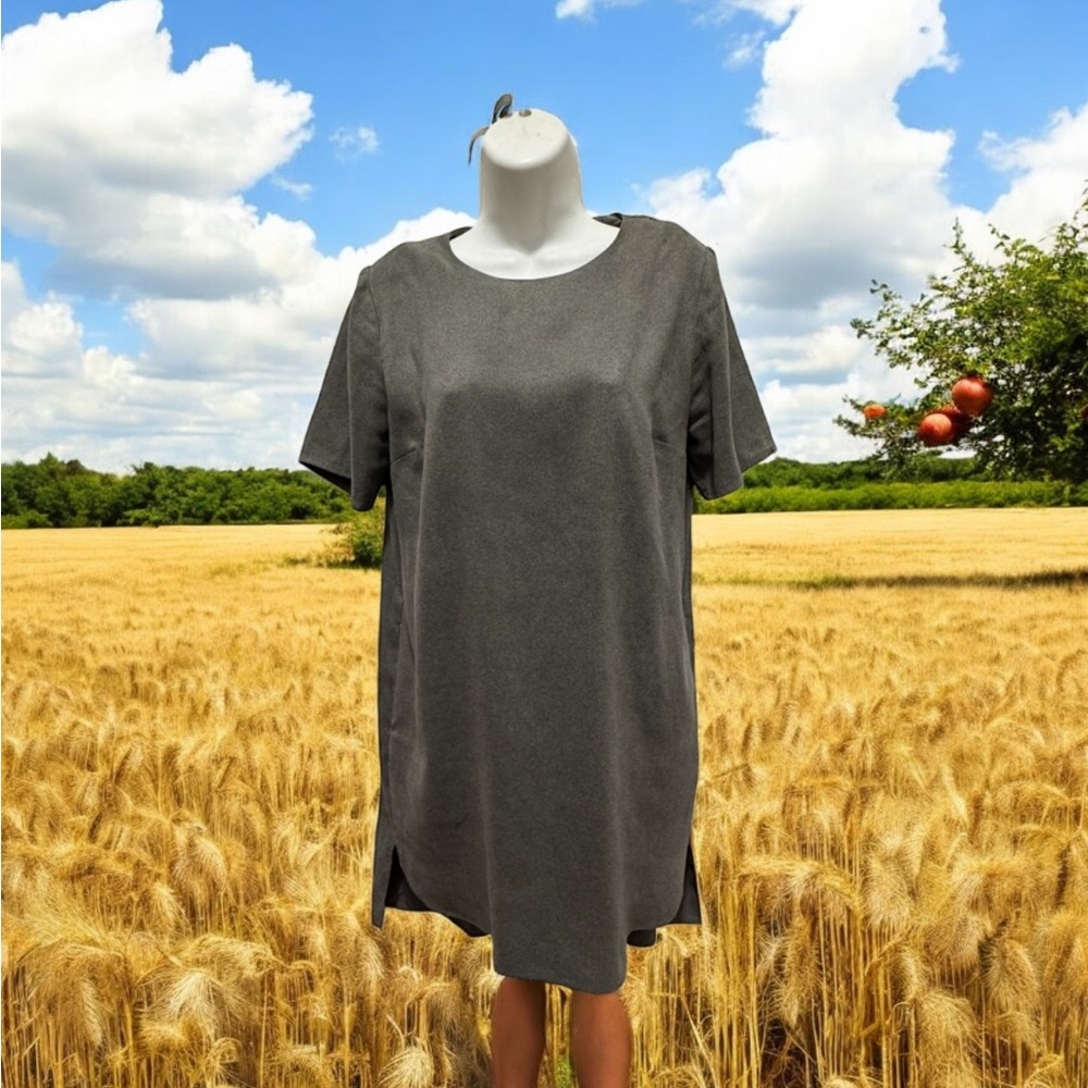 Billy Reid Gray Mini Dress size M